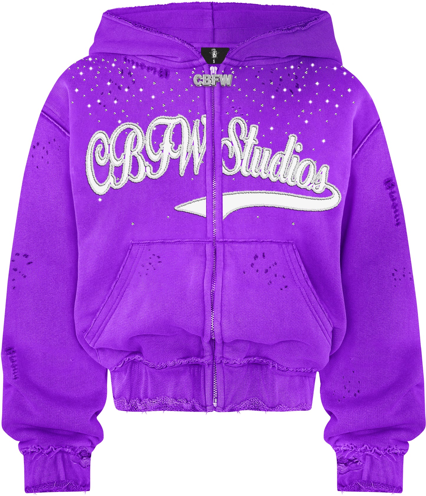 CBFW STUDIOS Zipup βPurple