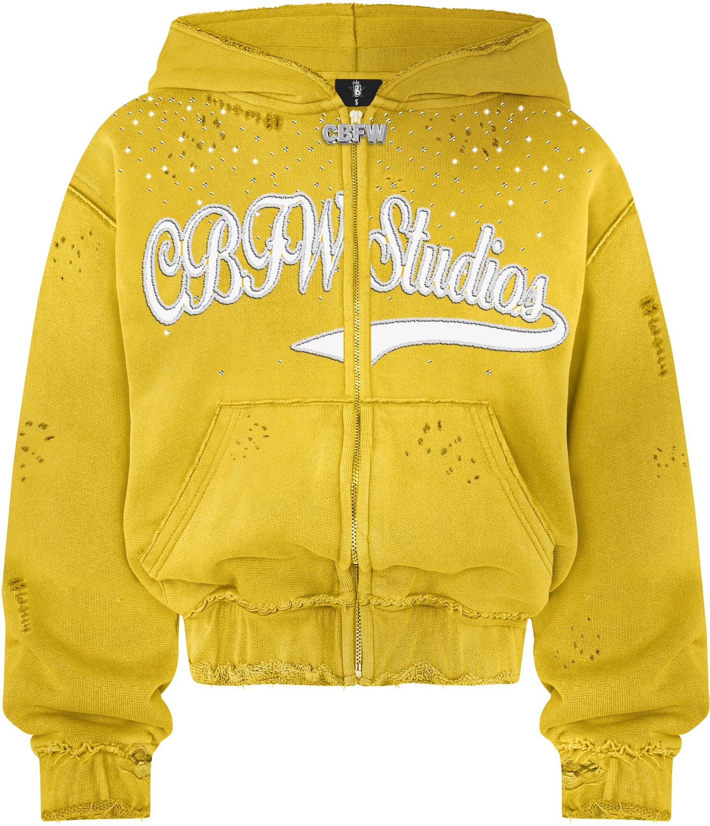 CBFW STUDIOS Zipup โYellowโ